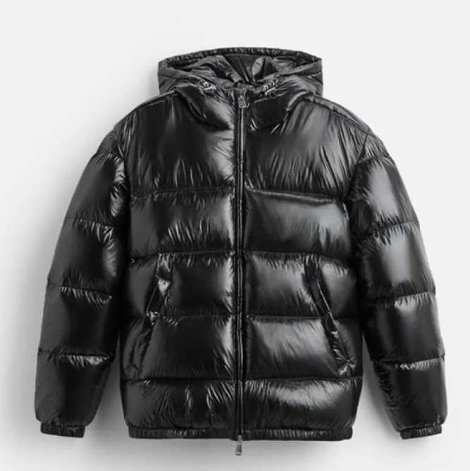 Hooded Down Short Coat