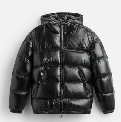 Hooded Down Short Coat
