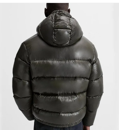 Hooded Down Short Coat