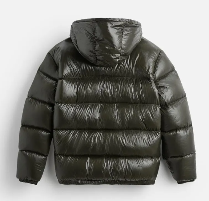 Hooded Down Short Coat